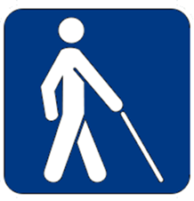 Logo - osoby niewidome
